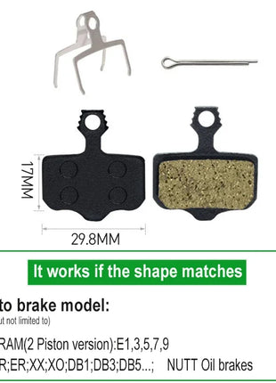 10 paia di pastiglie freno idrauliche per bicicletta per SHIMANO G01S M9000 Saint BR-M810 M820 M375 M445 Magura MT5 pastiglie freno a disco in resina organica