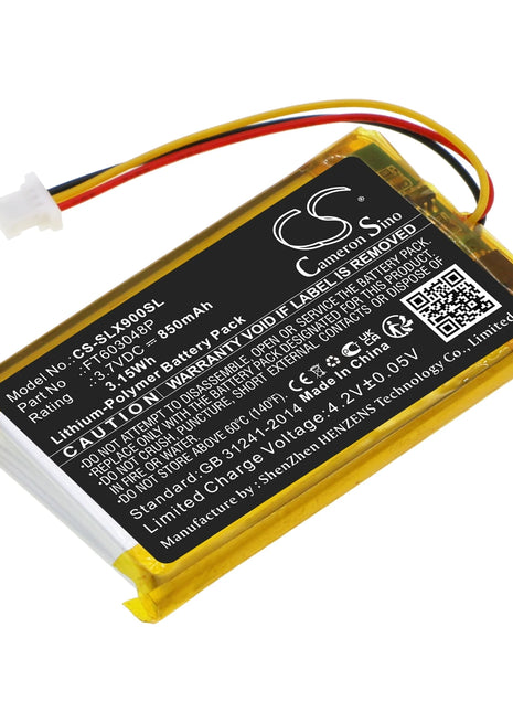 Batteria sostitutiva per cuffie wireless CS 3,7 V 850 mAh FT 603048 P per SteelSeries Arctis PDP LVL50, Arctis 9X +TOOL - riparo82
