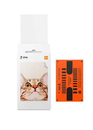 50/100 PCS Xiaomi ZINK Carta per stampante tascabile Stampa fotografica autoadesiva Xiaomi Mini carta per stampante fotografica tascabile da 3 pollici