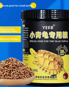 yeeb Semi-Aquatic Turtle Food - Color Enhancing Diet for Golden Thread, Three-Keeled & Stone Turtles - Riparo82