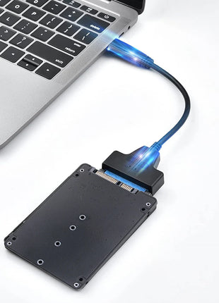 SATA3.0 6Gbps M.2 NGFF SSD To SATA3 Adapter Card M2 NGFF SSD To SATA3.0 External Hard Drive Box Hard Disk Adapter Board - Riparo82