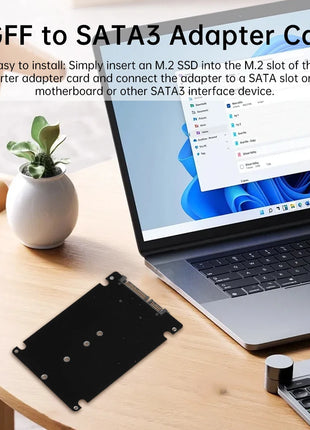 SATA3.0 6Gbps M.2 NGFF To SATA3.0 Adapter Card M2 NGFF SSD To SATA3 External Hard Drive Box Hard Disk Adapter Board - Riparo82