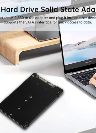SATA3.0 6Gbps M.2 NGFF To SATA3.0 Adapter Card M2 NGFF SSD To SATA3 External Hard Drive Box Hard Disk Adapter Board - Riparo82