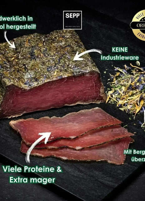 SEPP' Bergkräuterstückl - Viele Proteine & Extra mager - Premium