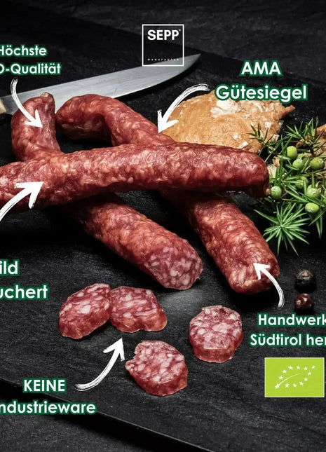 SEPP' BIO-Kaminwurzen (3 Stk.) 💚 - riparo82