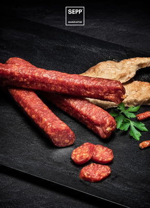 SEPP' Peperoncino-Kaminwurzen pikant (3 Stk.)