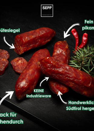 SEPP' SalaMINIs pikant (4 Stk.) **NEU**