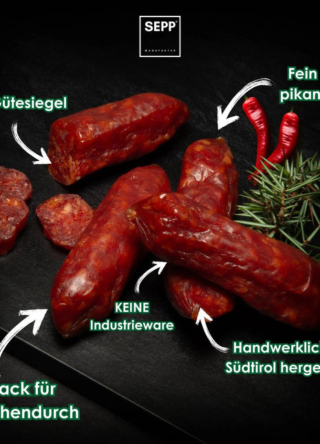 SEPP' SalaMINIs pikant (4 Stk.) **NEU**