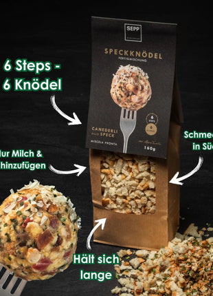 SEPP' Original Speckknödel