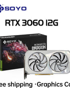 SOYO New Gaming Graphics Cards NVIDIA GeForce RTX 3060 12GB GDDR6 192 Bit Desktop Computer Components RTX3060 - Riparo82
