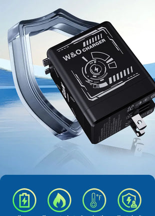 XIAOMI GaN Charger Compatible with 120W Fast Charger Retractable Type-C ligting Cable Portable Adapter For iPhone iPad Samsung - Riparo82