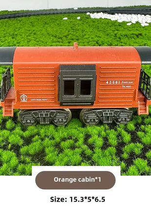 Locomotiva ferroviaria classica Accessori per treni a vapore retrò Carrozza Paletta Pista del treno Giocattoli per bambini per ragazzo - riparo82