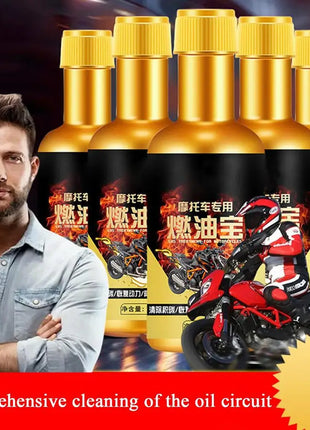 Motorcycle Engine Oil Additive Motorcycle Engine Carbon Cleaner 60ml Petrol Saving Treasure Carbon Remover Agent Engine Flush - Riparo82