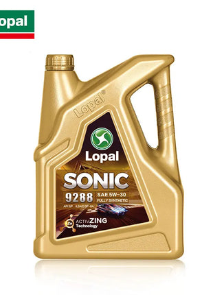 Lopal SONIC 9288 5W-30 SP GF-6A 4L * 1 Bottiglia Olio Motore Auto 4L Lubrificante Olio Motore Sintetico Completo per Auto Protezione Avanzata