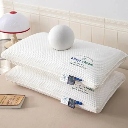 Neck Pillow Help Sleep And Protect The Neck Cervical Orthopedic Household Soybean Fiber SPA Massage Pillow For Sleeping New