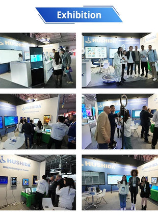 Hushida 75 85 Inch 2K 4K Full HD Wifi Media Lcd Advertising M onitor Touch Screen 43 49 55 Inch Floor Standing Digital Signage - Riparo82