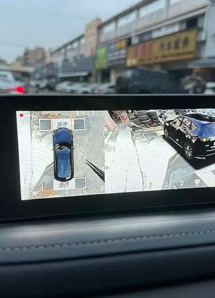 For Mazda 3 Axela 360 Panoramic System For Mazda CX-9 CX-5 CX-4 CX-7 Original Car Screen Upgrade 3D 1080P 360 Recording Cameras - Riparo82