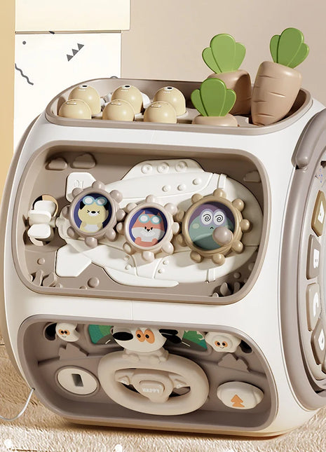 Giocattoli sensoriali Montessori per bambini Giochi di sviluppo cognitivo con ordinamento dei colori e attività di apprendimento delle forme Regali di 3 anni - riparo82