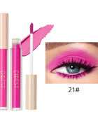 24 Colors Matte Liquid Eyeshadow Cream Nude Eye Makeup Long Lasting Eye Shdaow Stick Blush Purple Green Blue Red Contour Shadow - Riparo82