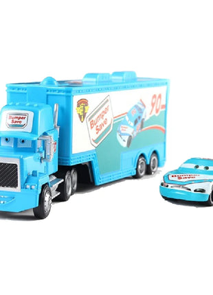Auto 2 Mack Truck Pixar auto da corsa Lightning McQueen Jackson Storm mini Car 1 3 collezione Pressofuso Giocattolo in metallo Regalo per il regalo del capretto - riparo82