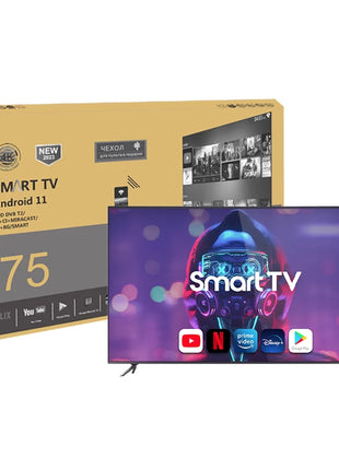 Manufacturer Smart Tv Television 24 32 40 43 50 55 65 Inch LED Tv With Android WiFi - Riparo82