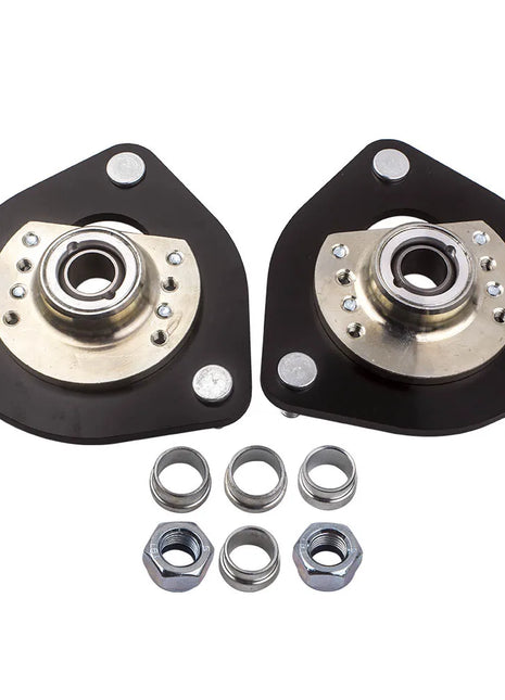 2 supporti superiori con sospensione, piastra camber anteriore, supporto superiore per Nissan S13 Silva Japan Market 89-93