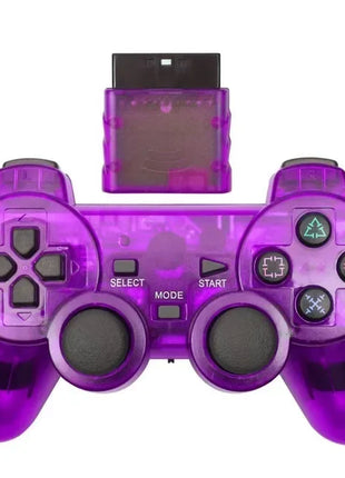 Adatto per controller di gioco wireless PS2 Maniglia per joystick a doppia vibrazione Bluetooth Adatto per Sony PlayStation 2/PC/IOS/TV Box