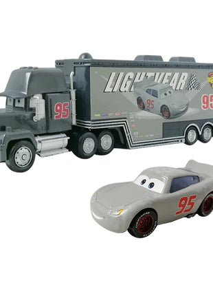 Auto 2 Mack Truck Pixar auto da corsa Lightning McQueen Jackson Storm mini Car 1 3 collezione Pressofuso Giocattolo in metallo Regalo per il regalo del capretto - riparo82