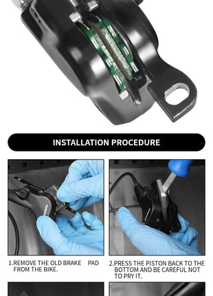 BUCKLOS Pastiglie freno a disco idraulico in ceramica per SRAM AVID ELIXIR 1/2/4/6/8/10 paia Pastiglie freno MTB Pastiglie freno a disco resistenti all'usura