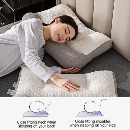 Super Ergonomic Pillow Orthopedic All Sleeping Positions Cervical Contour Pillow Neck pillow for neck and shoulder pain Relief