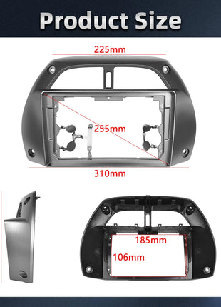 Hikity Wireless CarPlay Android Auto Car Radio For Toyota RAV4 2001-2006 BT Multimedia Player GPS WiFi Head Unit 2din autoradio - Riparo82