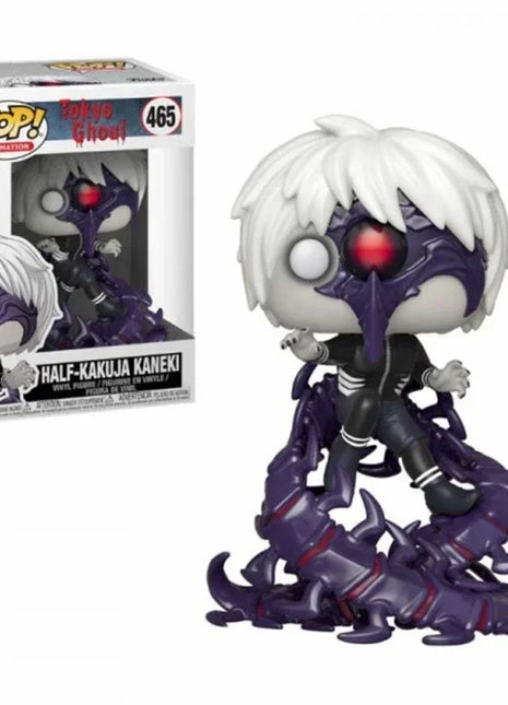 Bambole FUNKO POP Tokyo Ghoul # 465 HALF-KAKUJA KANEKI Figure in vinile Modello Decorazione Giocattoli per regalo per bambini