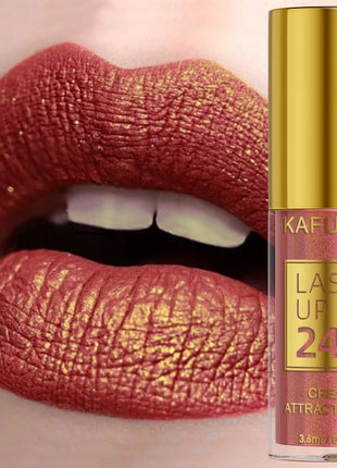 14 Colors Glitter Metallic Lip Glaze Shiny Long Lasting Lip Gloss Waterproof Liquid Lipstick Makeup Lip Oil Lip Tint Gifts for W - Riparo82