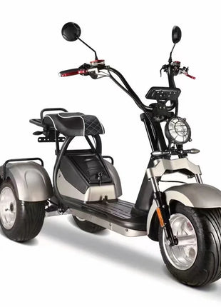 Clark is hot selling 10 Inch Fat Tire Trike Electric Vehicles Three Wheel Electric Scooter Citycoco 2000W 3 Wheels Electrical Mo - Riparo82