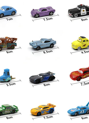 Disney Pixar Cars 3 Saetta Mcqueen Giocattoli Mater Collezione di Modelli 1:55 Diecast Veicoli Auto In Lega Giocattolo Per I Regali Dei Bambini - riparo82