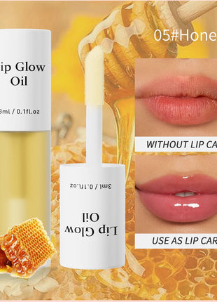 Lip Glaze Lip Oil Moisturizing Shiny Lipgloss Long lasting Makeup Lip Tint Lips Moisturizer Jelly Lipstick Oil Moisturizing Balm - Riparo82