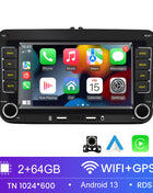 2 Din Car Radio Android 13 Car Multimedia Player GPS WiFi Carplay For Volkswagen Skoda Octavia golf 5 6 touran passat polo Jetta - Riparo82
