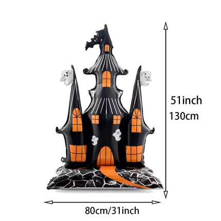 Halloween Tablecloth tablecover table decor Haunted House Pumpkin Spider Web Tablecloth 2025 Halloween Party Decoration Supplies