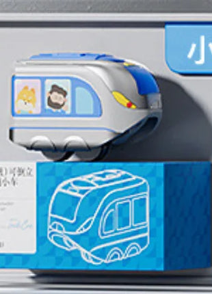 Set di treni magnetici Piste da costruzione versatili trasformabili Giocattoli magnetici Treno Regali per auto ferroviarie non remote fai-da-te per bambini - riparo82