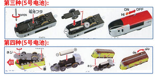 TAKARA TOMY Pule Road Road S serie treno a motore ferroviario ad alta velocità Shinkansen treno elettrico giocattolo per ragazzi, regalo di festa per bambini - riparo82
