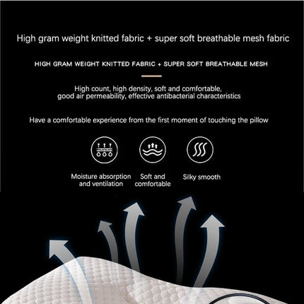 Neck Pillow Help Sleep And Protect The Neck Cervical Orthopedic Household Soybean Fiber SPA Massage Pillow For Sleeping New