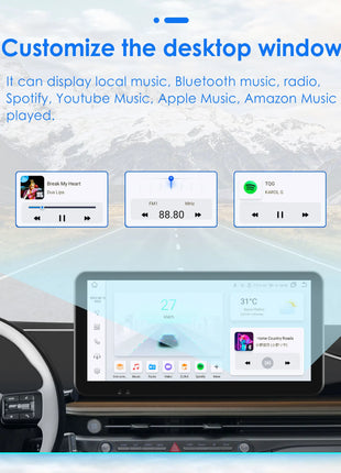 10.33inch 1 DIN Universal Android Car Radio Multimedia Video Player Rotatable Auto Touch Screen DSP Carplay Headunit WIFI 7862 - Riparo82