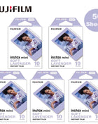 Fujifilm Instax Mini Pellicola Bordo Bianco/Pellicole a Colori 10-100 Fogli di Carta Fotografica per Fuji Instax Camera Mini 12/8/11/25/50/90/Link/Evo