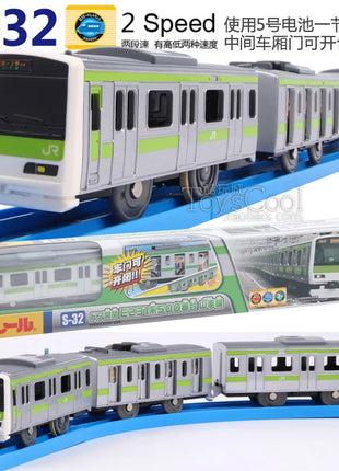 TAKARA TOMY Pule Road Metro bus treno elettrico giocattolo, modello di auto di simulazione in miniatura con albero di compressione in lega, decorazione per adulti - riparo82