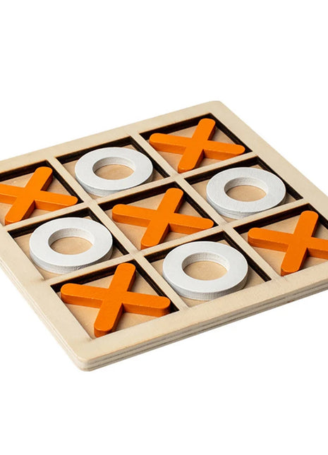 Gioco Montessori Gioco Giocattolo in legno Mini Scacchi Interazione Puzzle Formazione Cervello Apprendimento Primi giocattoli educativi per bambini Bambini - riparo82