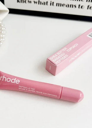 Brand NEW Rhode Fashion Color Lipstick Vanilla Portable Lip Gloss Holder Hot INS Lipstick Salted Caramel Lip Protect Glossy Oil - Riparo82