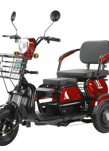 Electric Tricycle, Adult, Elderly, Leisure, Small-scale Home Transport for Children. - Riparo82