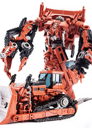 AOYI Cool 8 IN 1 Oversize Devastator Toys Boy Anime Hook Action Figures Robot Car Ingegneria Modello di veicolo Bambini - riparo82