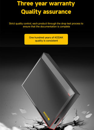 KODAK HDD da 2,5 pollici 1TB SSD portatile 2TB Disco rigido 5Gbps USB3.0 HDD ad alta velocità per PS5 PS4 Laptop Desktop
