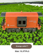 Locomotiva ferroviaria classica Accessori per treni a vapore retrò Carrozza Paletta Pista del treno Giocattoli per bambini per ragazzo - riparo82